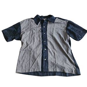 Vintage mens button down shirt Sz M made in USA by vortec
